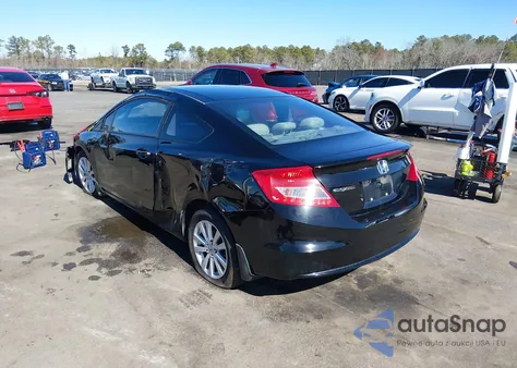 2012 Honda Civic Ex из США, поврежденный, VIN 2HGFG3B85CH552170